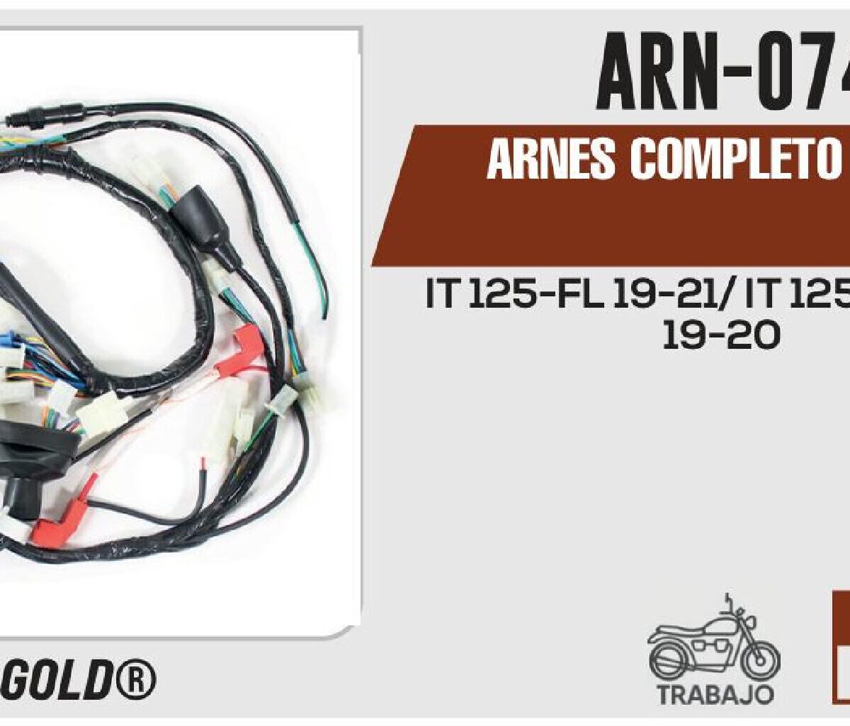 ARNES COMPLETO 12 VCC / ARN-074