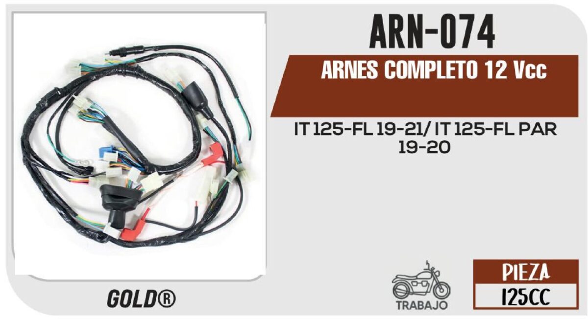 ARNES COMPLETO 12 VCC / ARN-074