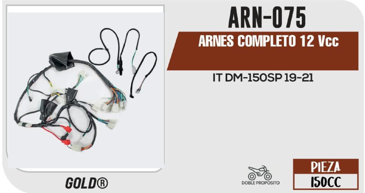 ARNES COMPLETO 12Vcc