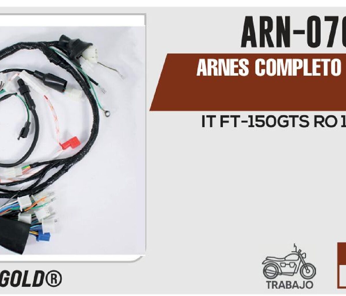 ARNES COMPLETO 12Vcc