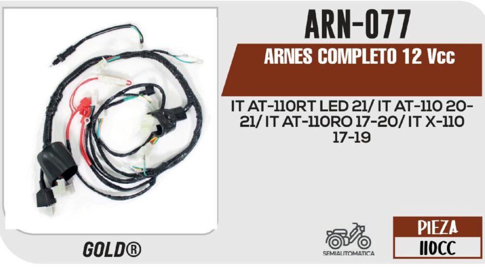 ARNES COMPLETO 12 VCC / ARN-077