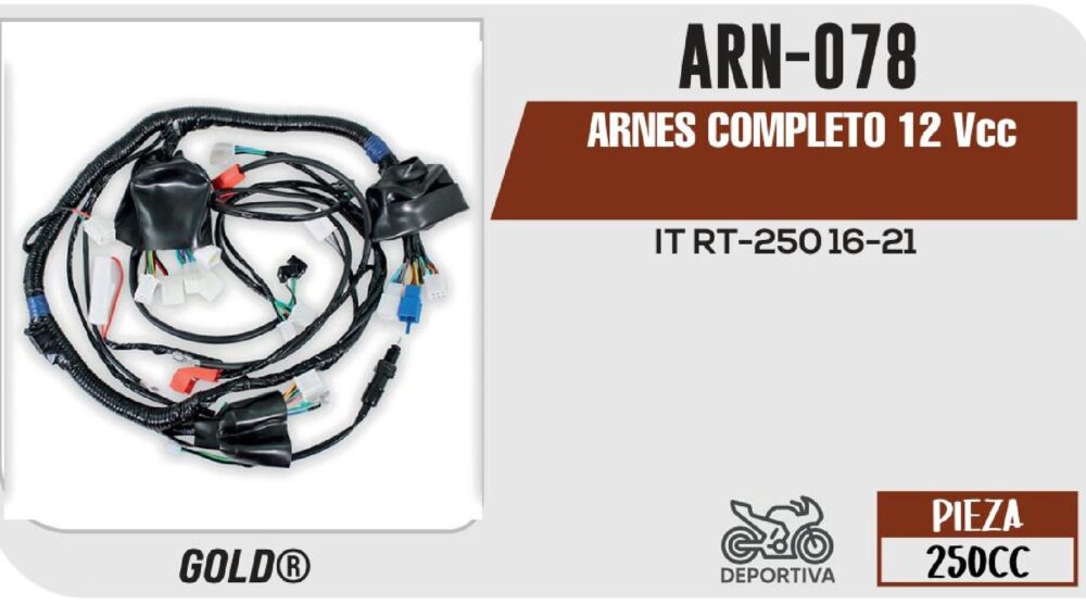 ARNES COMPLETO 12 Vcc / ARN-078