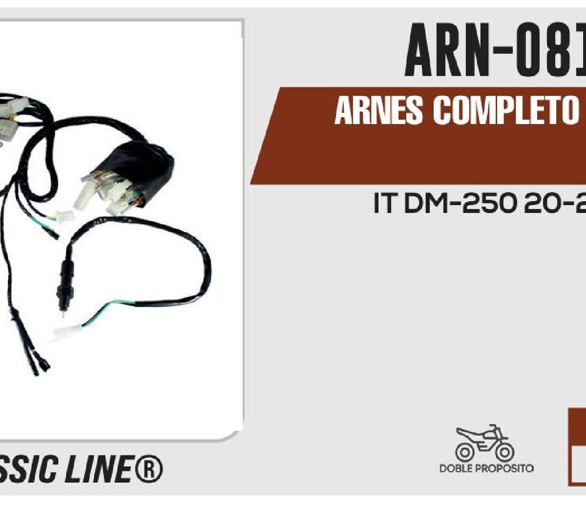 ARNES COMPLETO 12Vcc