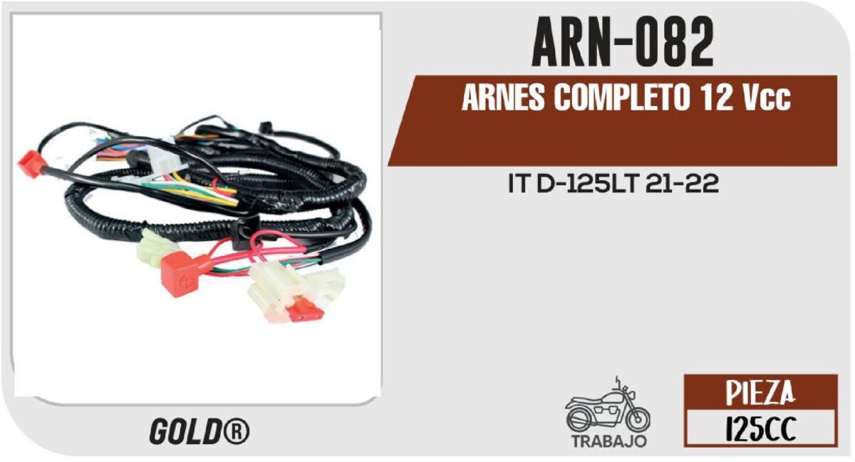 ARNES COMPLETO 12Vcc