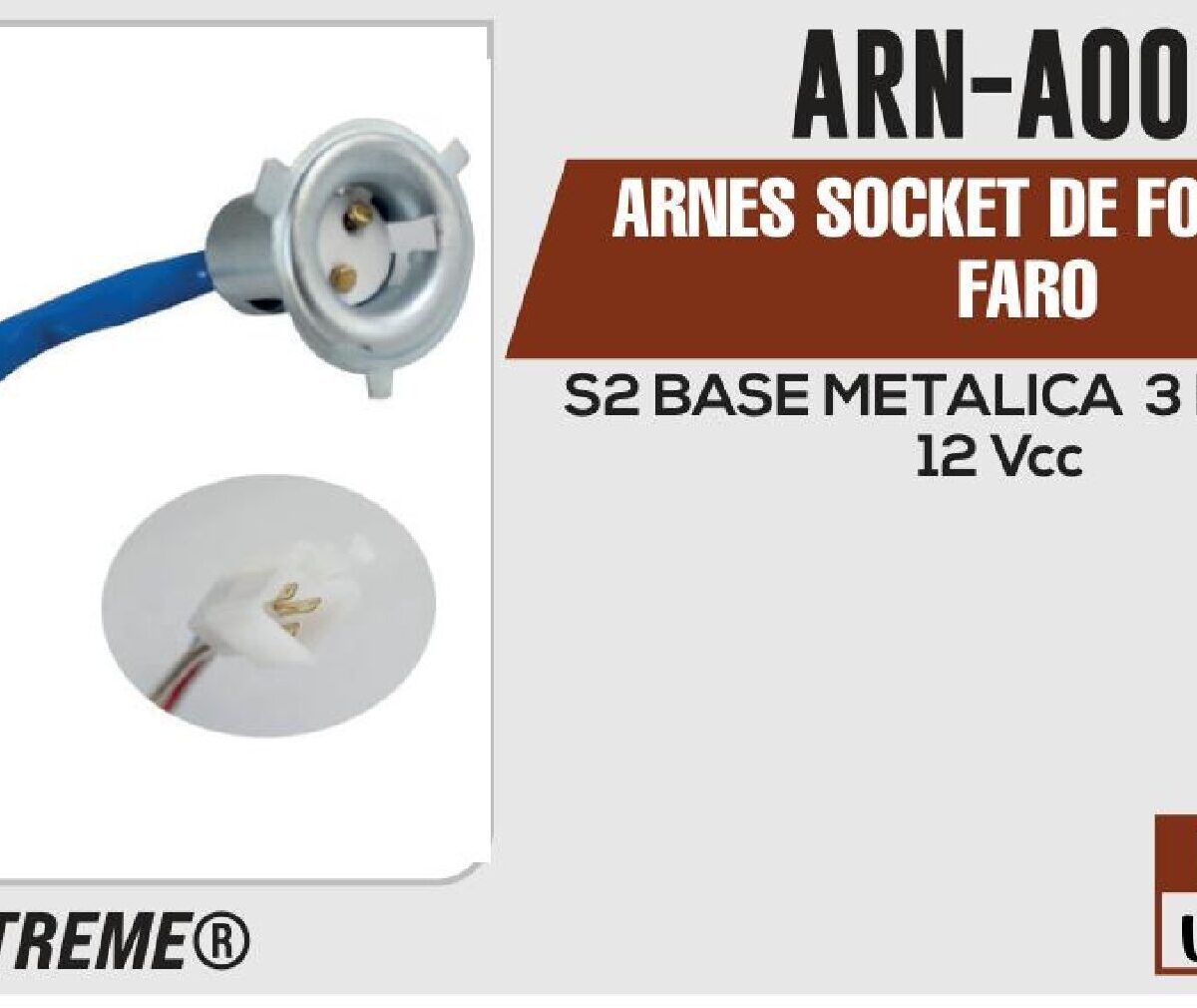 ARNES SOCKET DE FOCO PARA FARO