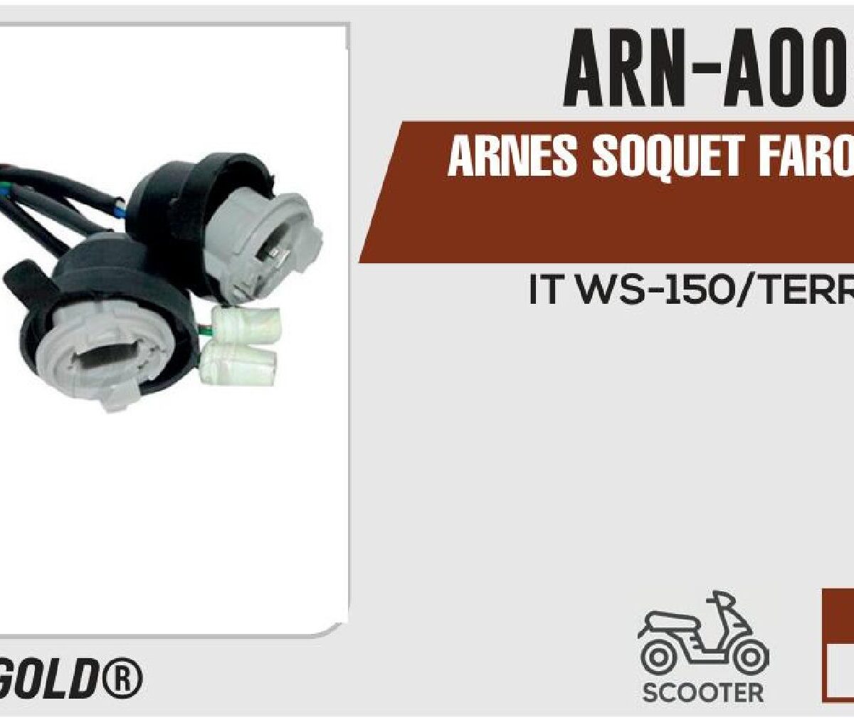 ARNES SOQUET FARO 12Vcc