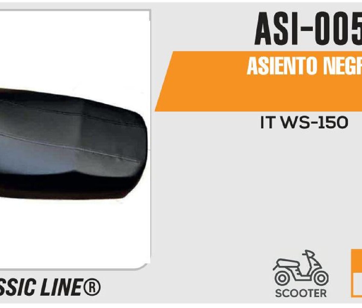 ASIENTO NEGRO
