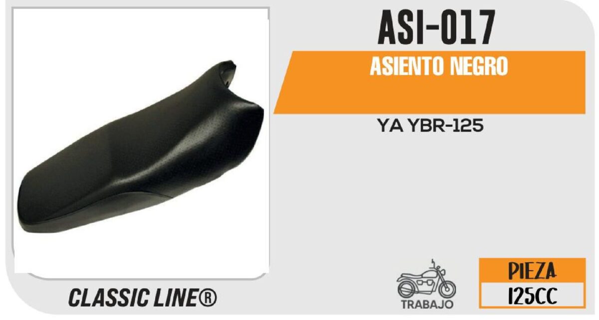 ASIENTO NEGRO
