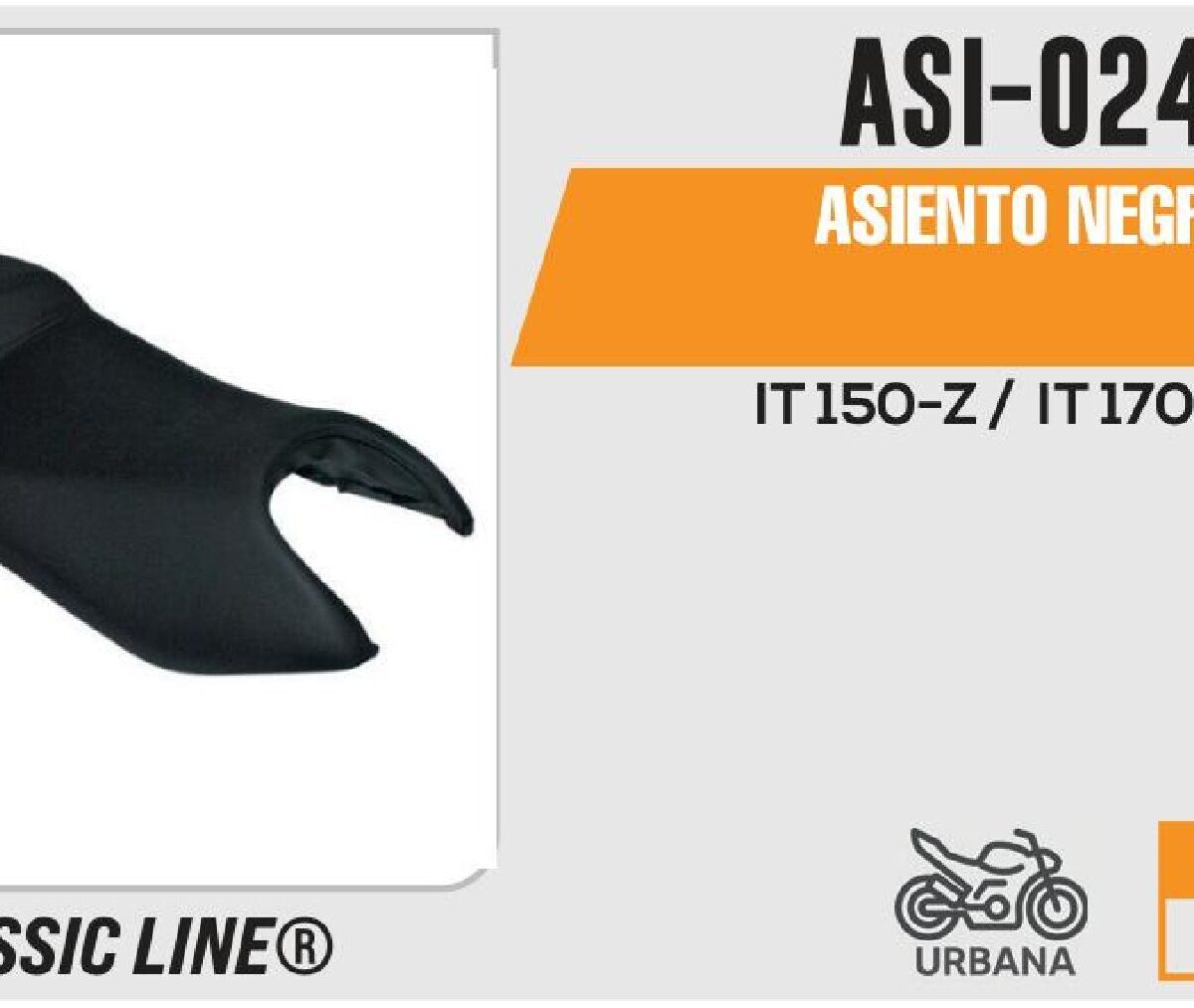 ASIENTO NEGRO