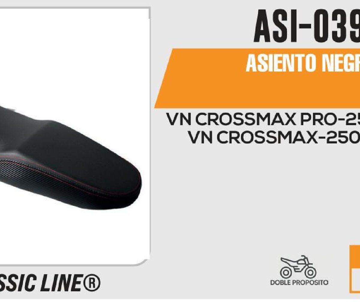 ASIENTO NEGRO