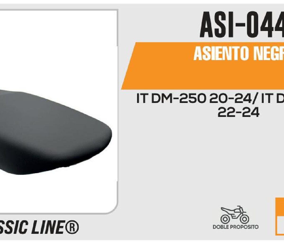 ASIENTO NEGRO