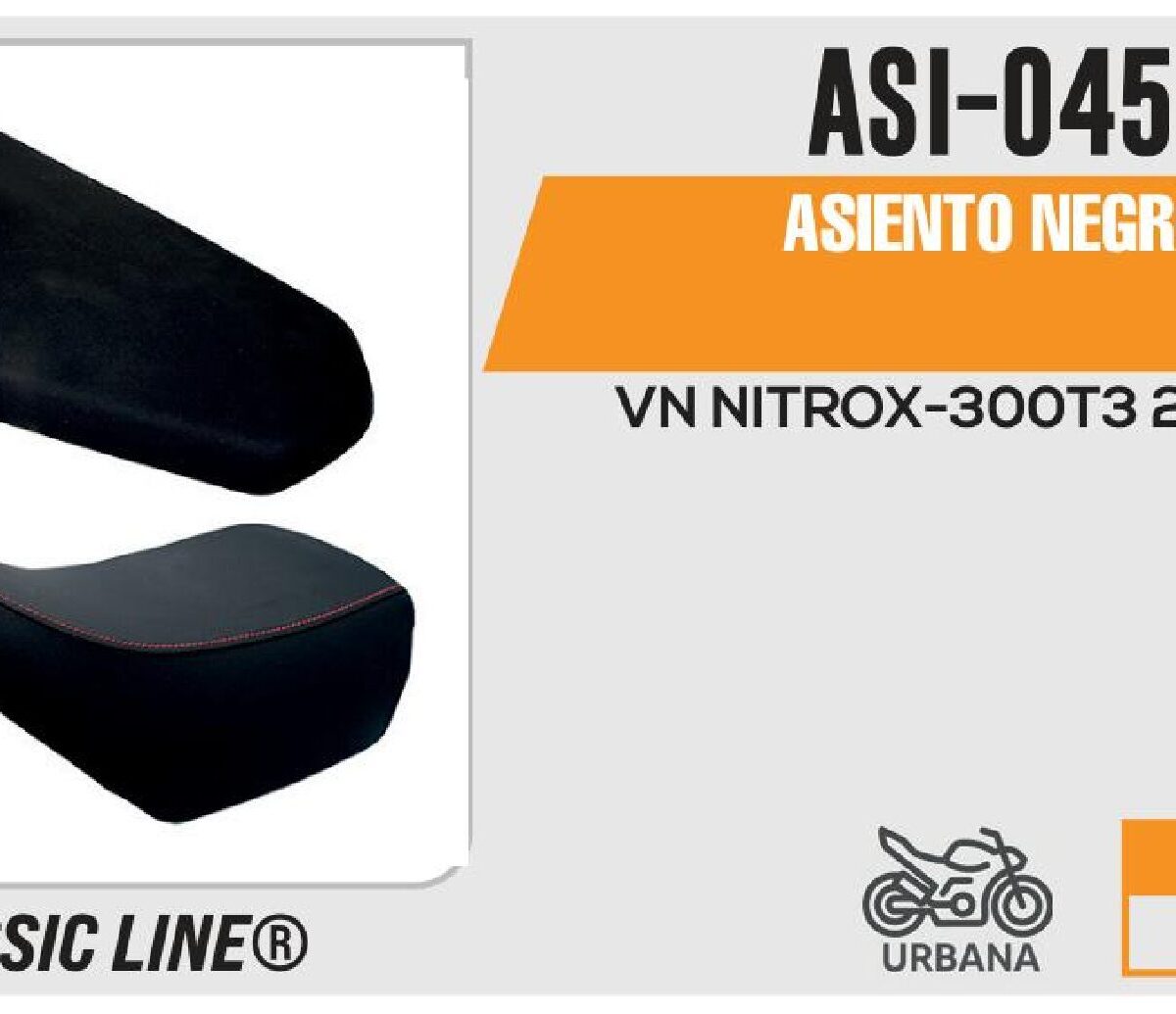 ASIENTO NEGRO