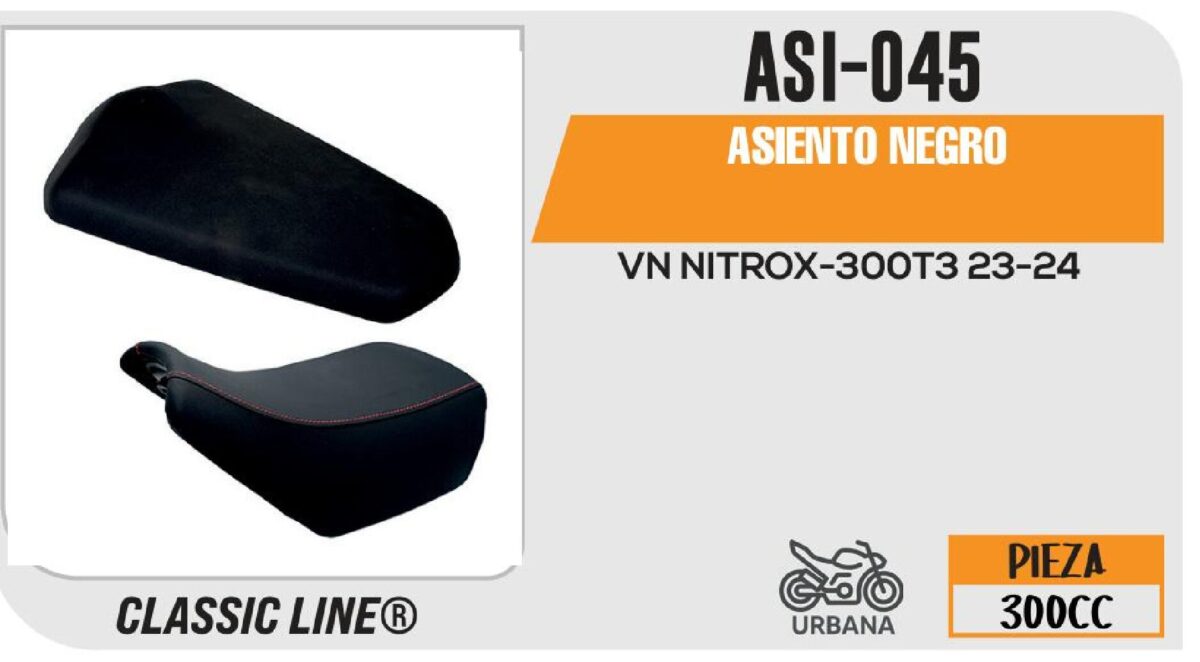 ASIENTO NEGRO