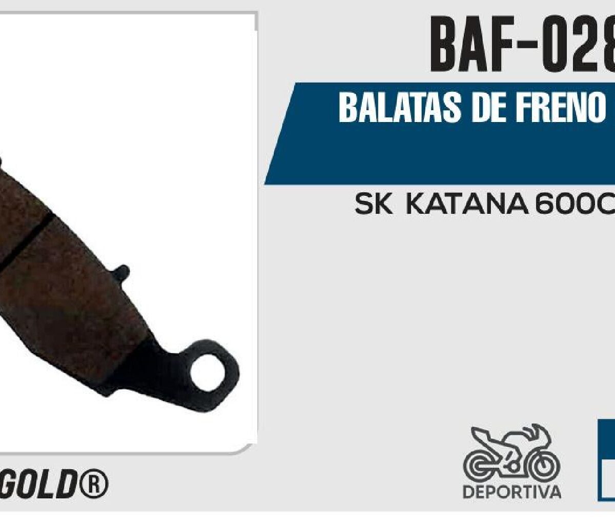 BALATAS DE FRENO DISCO