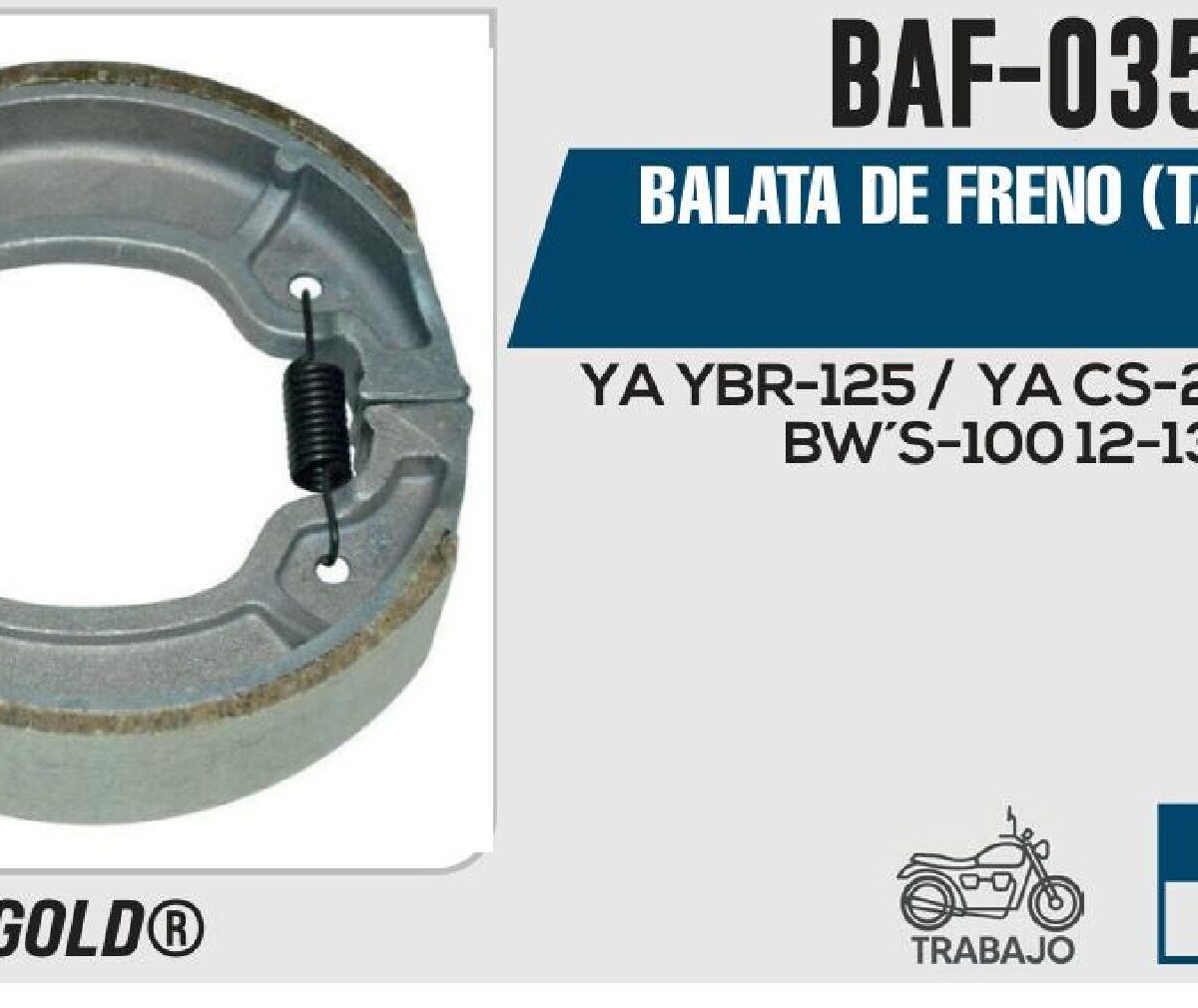 BALATA DE FRENO TAMBOR