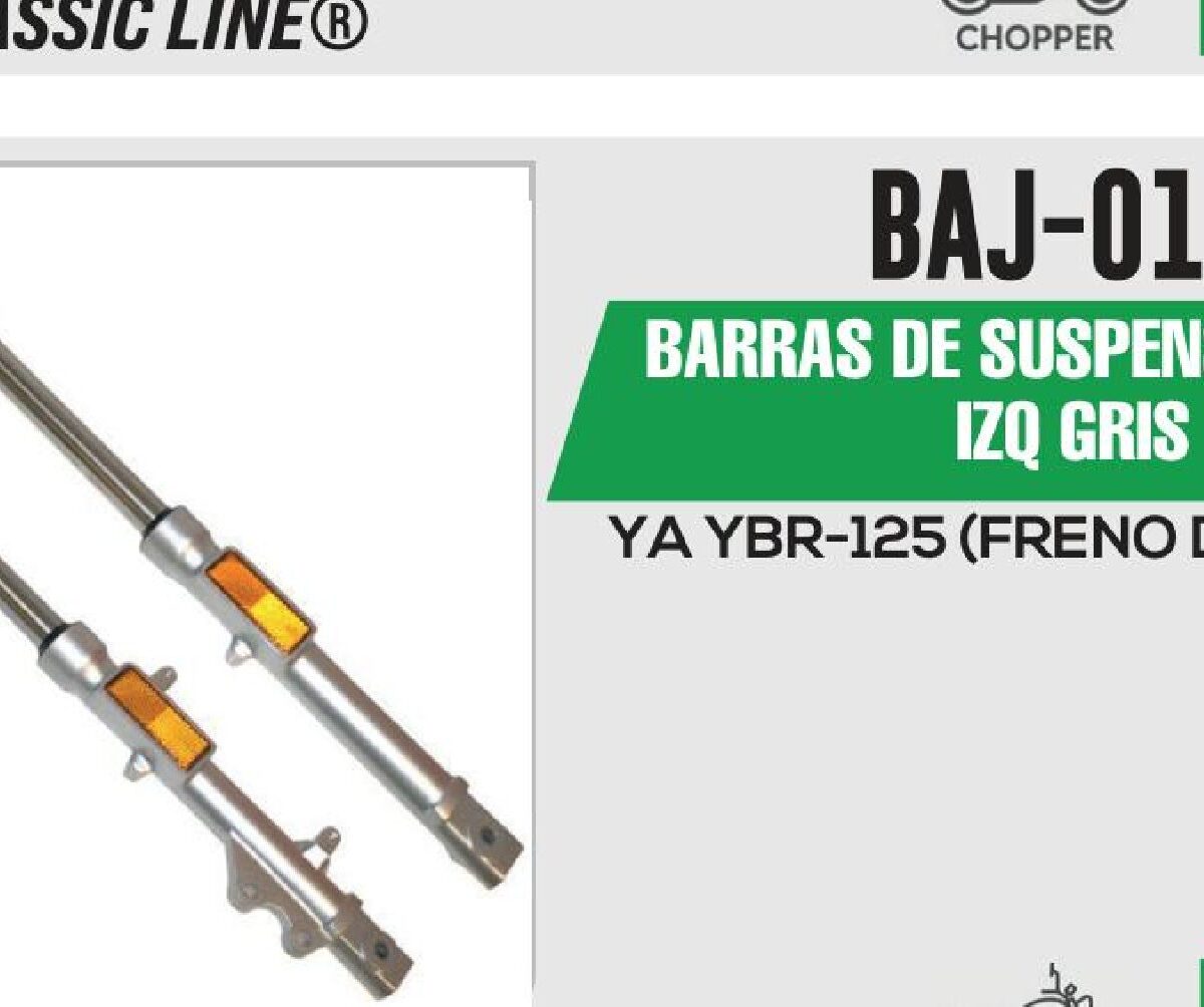 BARRAS DE SUSPENSION DER / IZQ GRIS