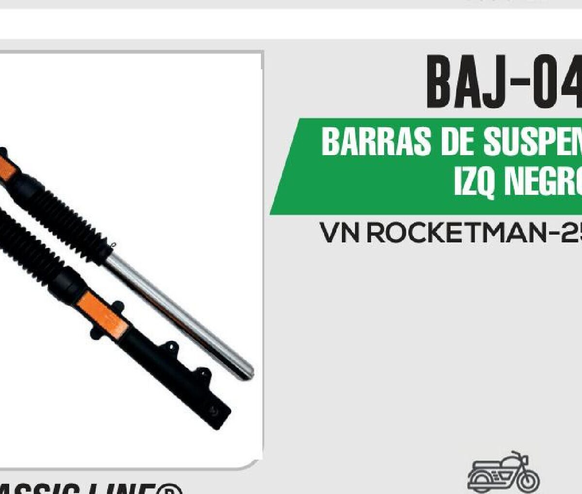 BARRAS DE SUSPENSION DER / IZQ