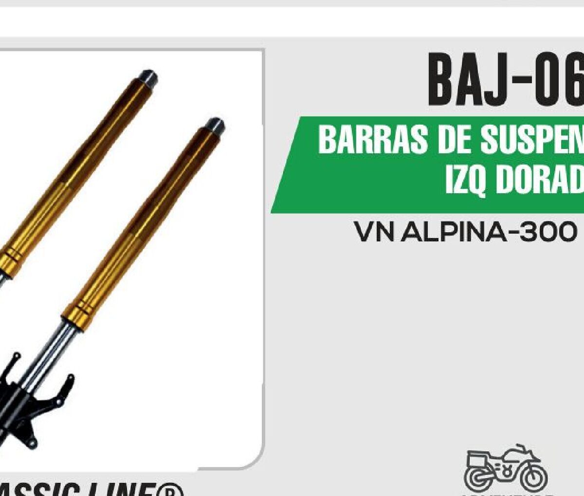 BARRAS DE SUSPENSIÓN DER / IZQ