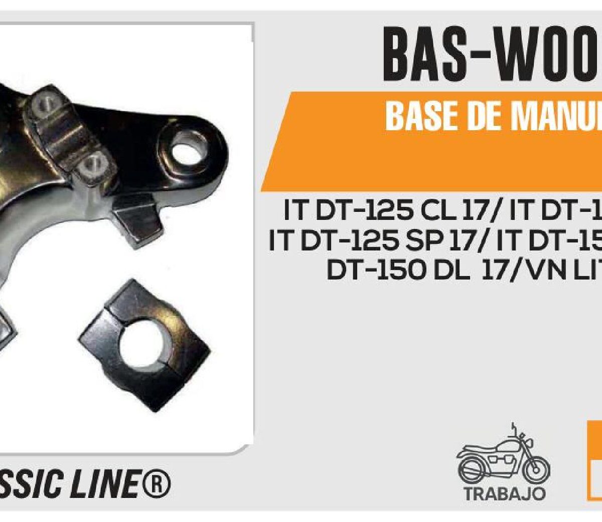 BASE DE MANUBRIO