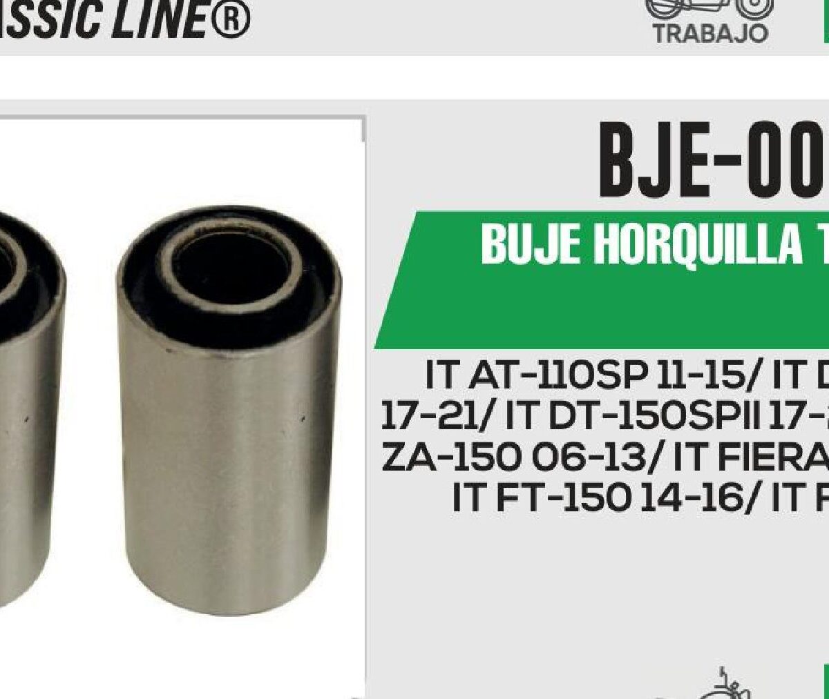 BUJE HORQUILLA TRASERA