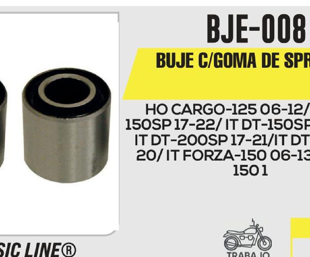 BUJE C/GOMA DE SPROCKET