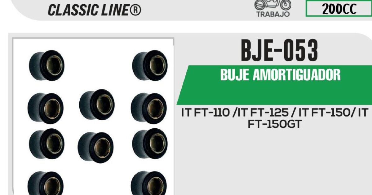 BUJE AMORTIGUADOR