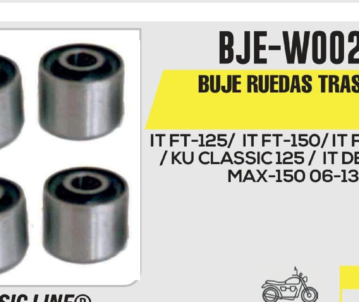 BUJE RUEDAS TRASERAS