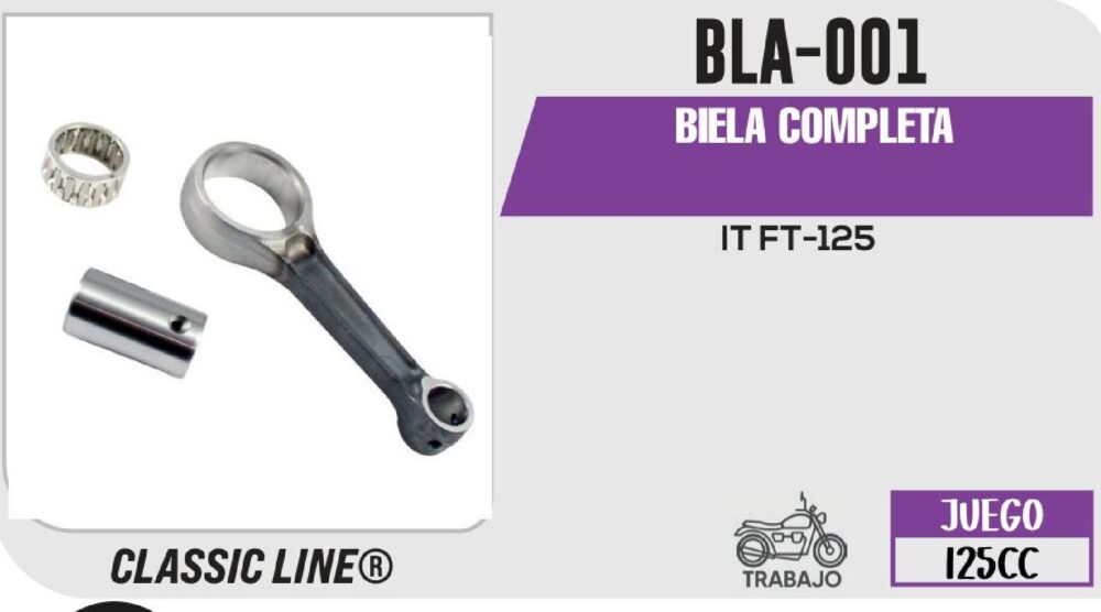 CREDITDAY - BIELA COMPLETA / BLA-001