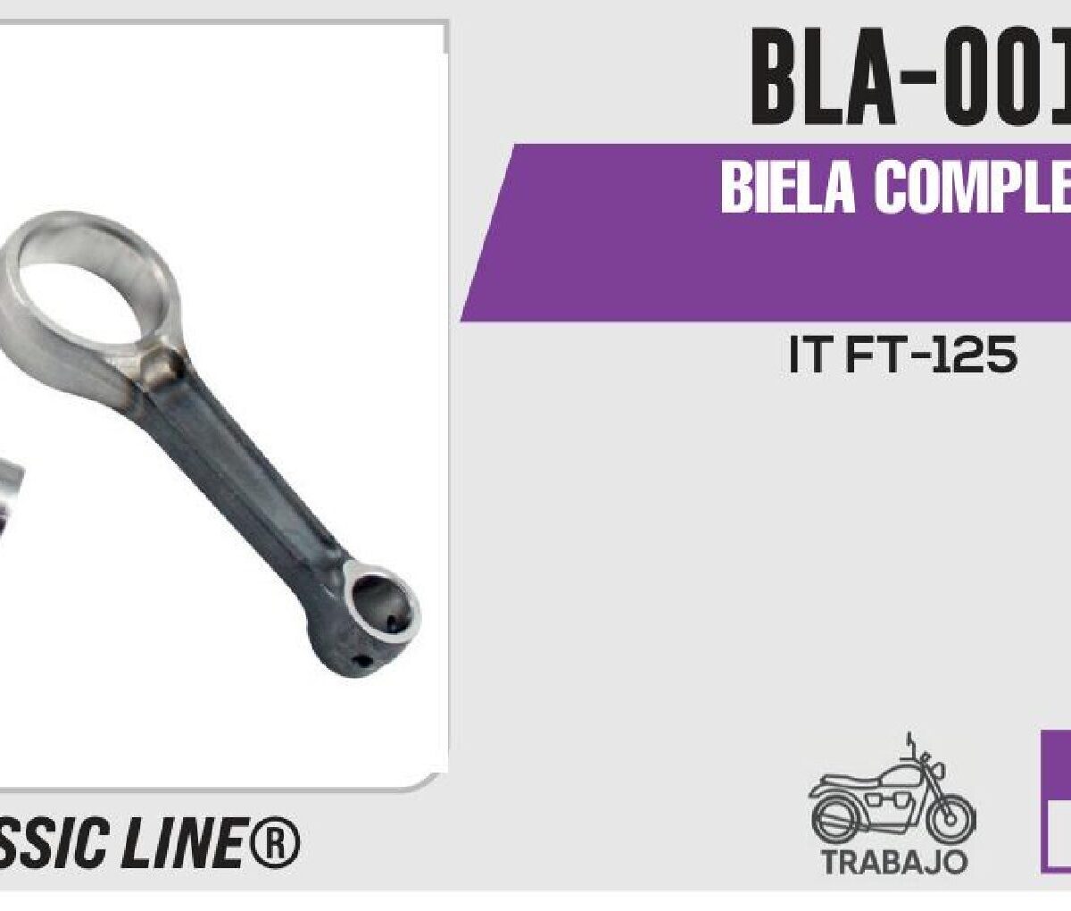CREDITDAY - BIELA COMPLETA / BLA-001