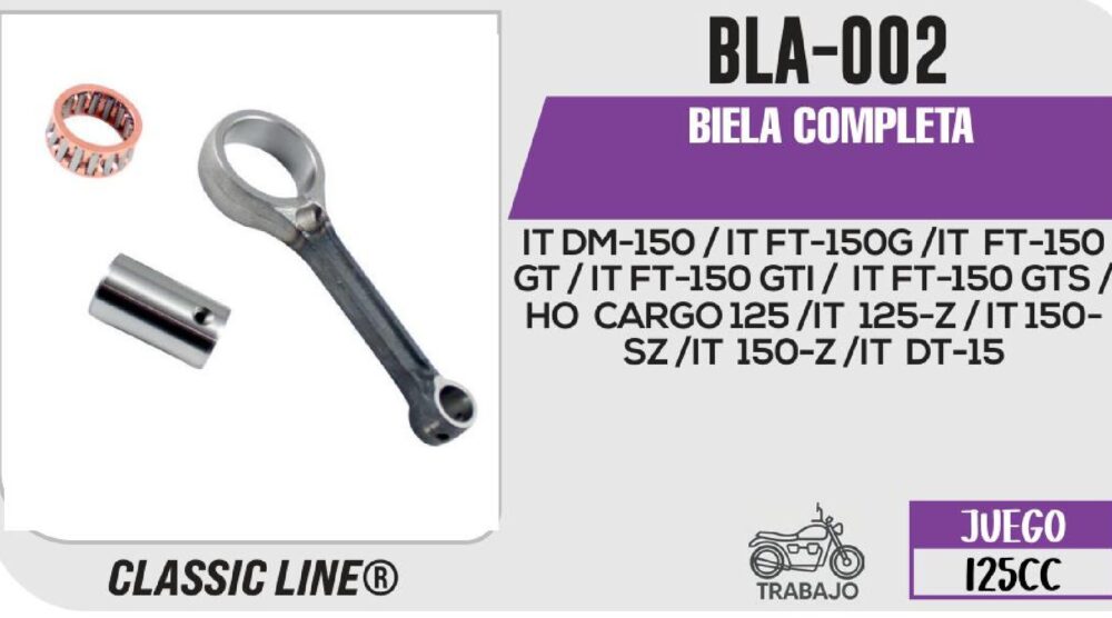 BIELA COMPLETA / BLA-002