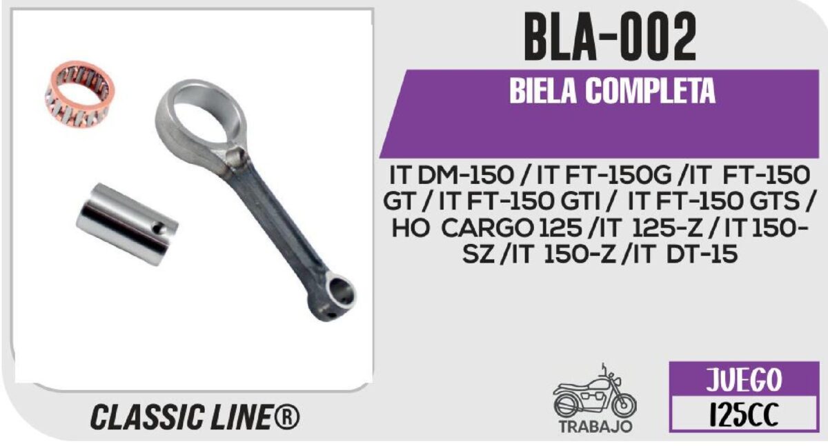 BIELA COMPLETA / BLA-002