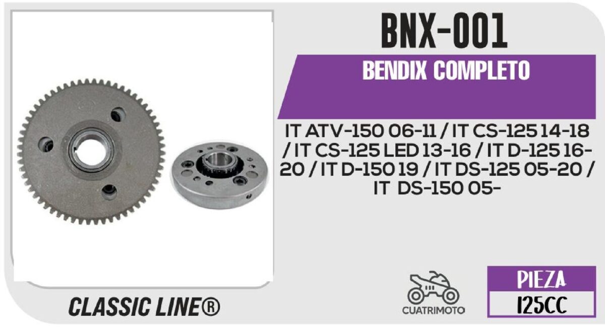 BENDIX COMPLETO