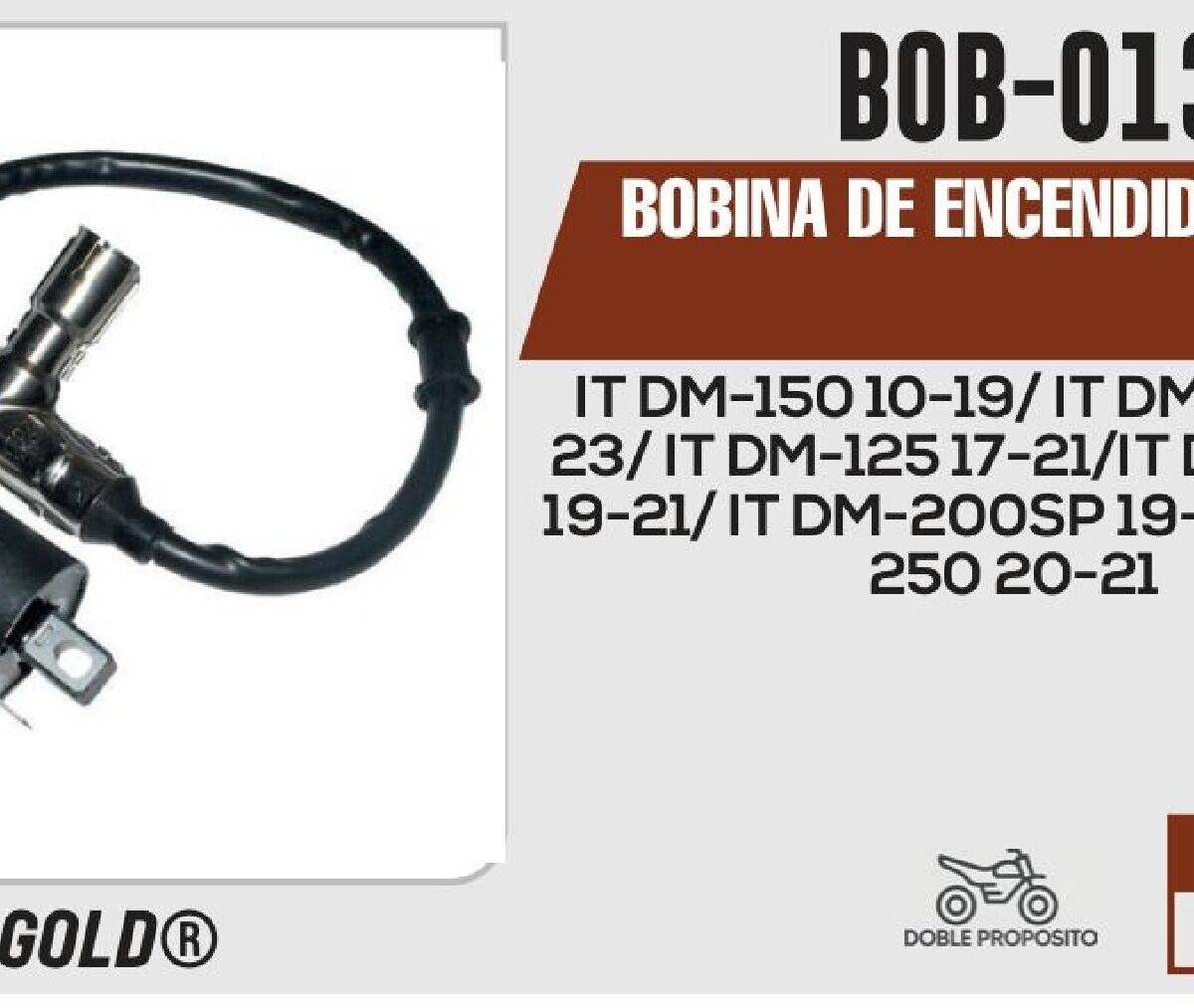 BOBINA DE ENCENDIDO 12Vcc