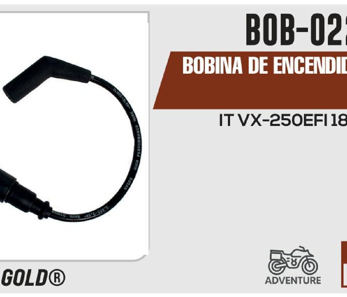 BOBINA DE ENCENDIDO 12Vcc