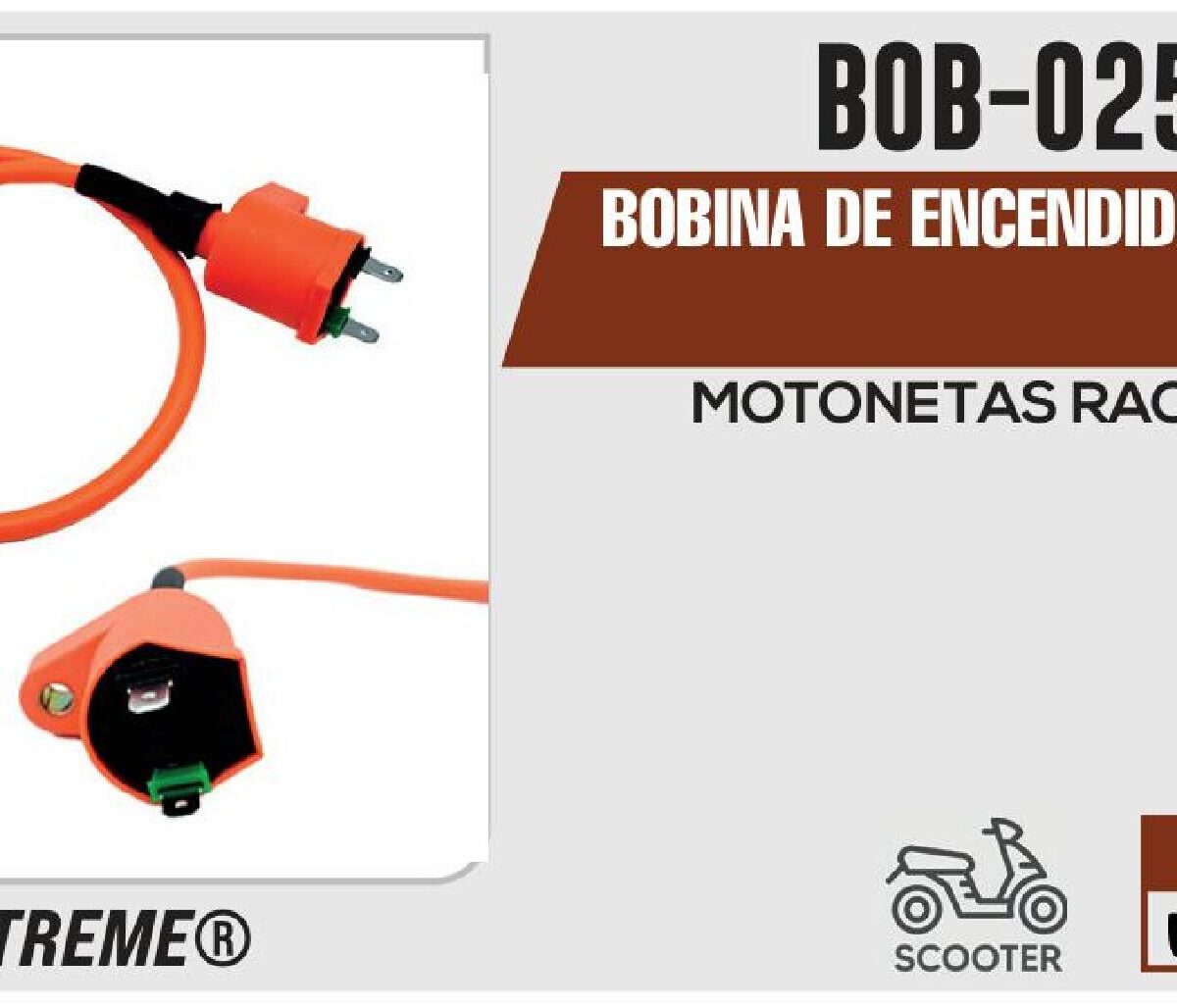 BOBINA DE ENCENDIDO 12Vcc