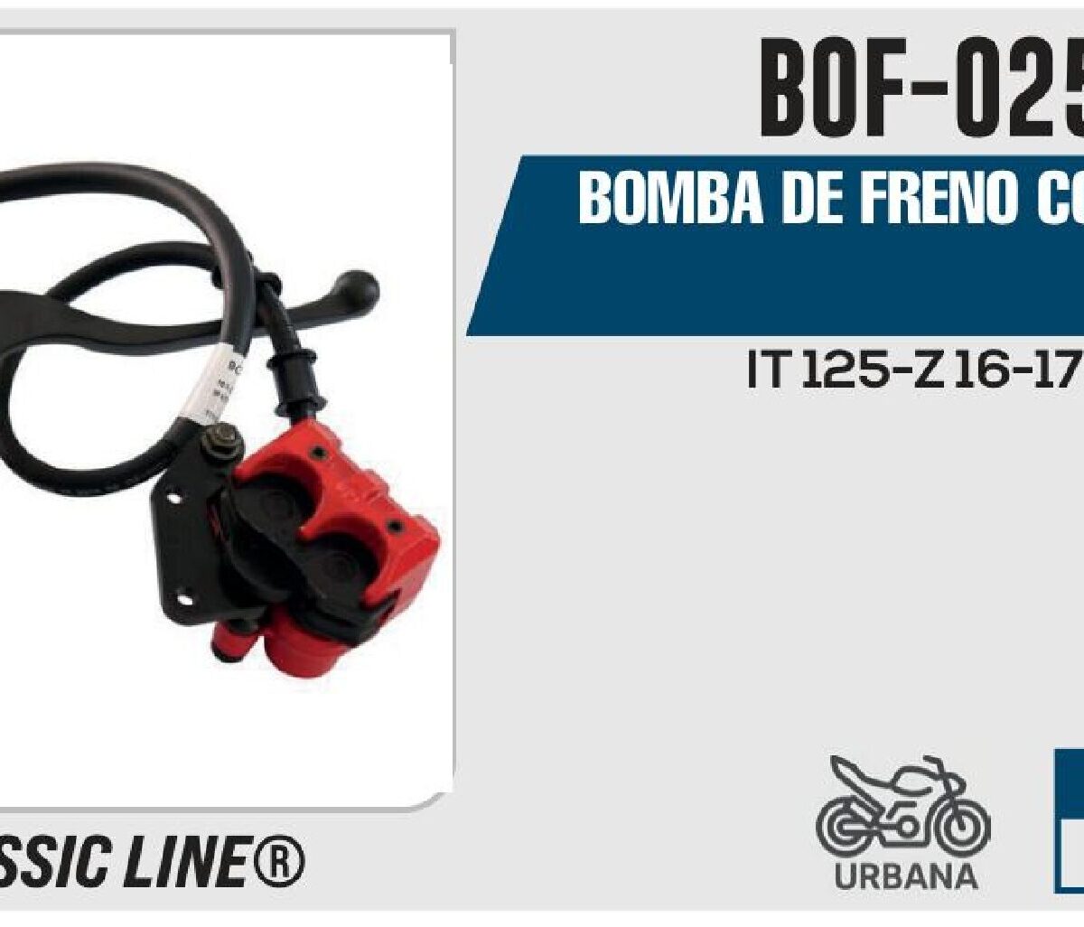 BOMBA DE FRENO COMPLETA
