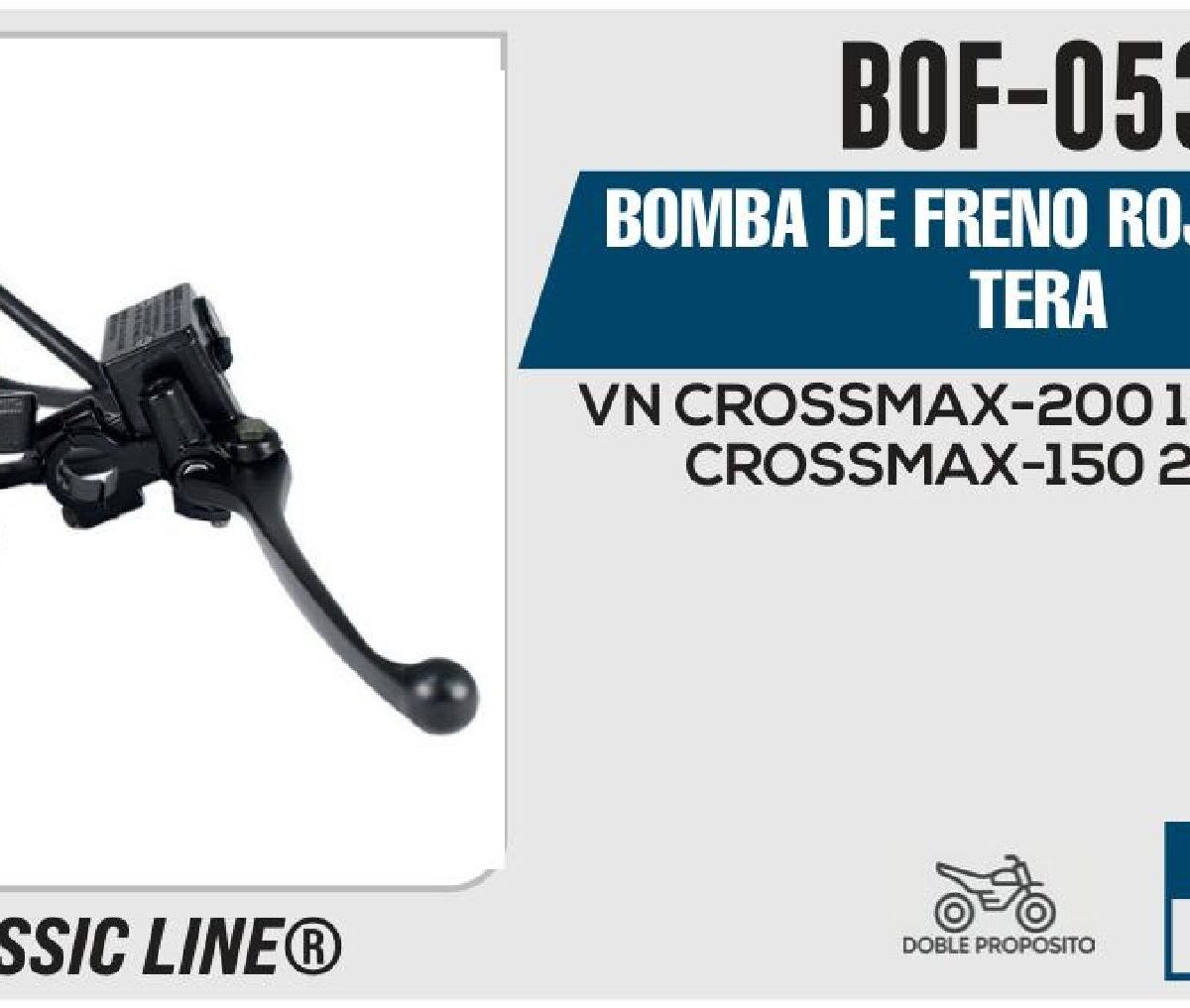 BOMBA DE FRENO ROJODELANTERA
