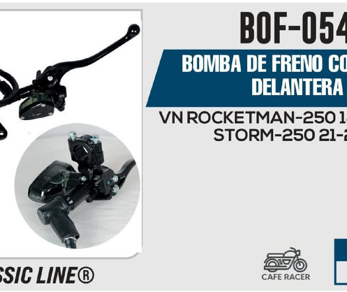 BOMBA DE FRENO COMPLETA DELANTERA