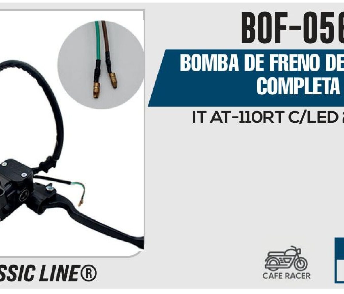 BOMBA DE FRENO DELANTERA COMPLETA