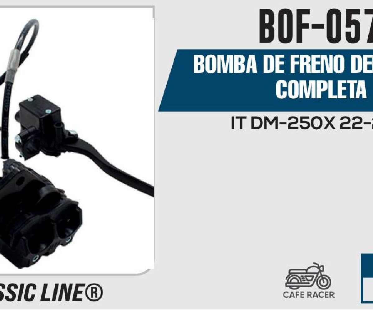 BOMBA DE FRENO DELANTERA COMPLETA