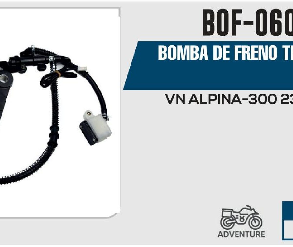 BOMBA DE FRENO TRASERA