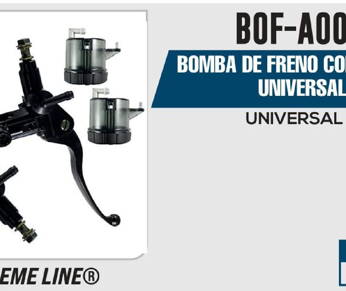 BOMBA DE FRENO CON MANIJA