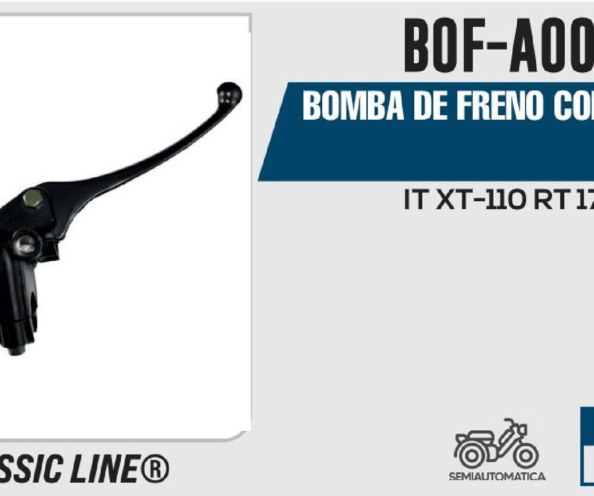BOMBA DE FRENO CON MANIJA