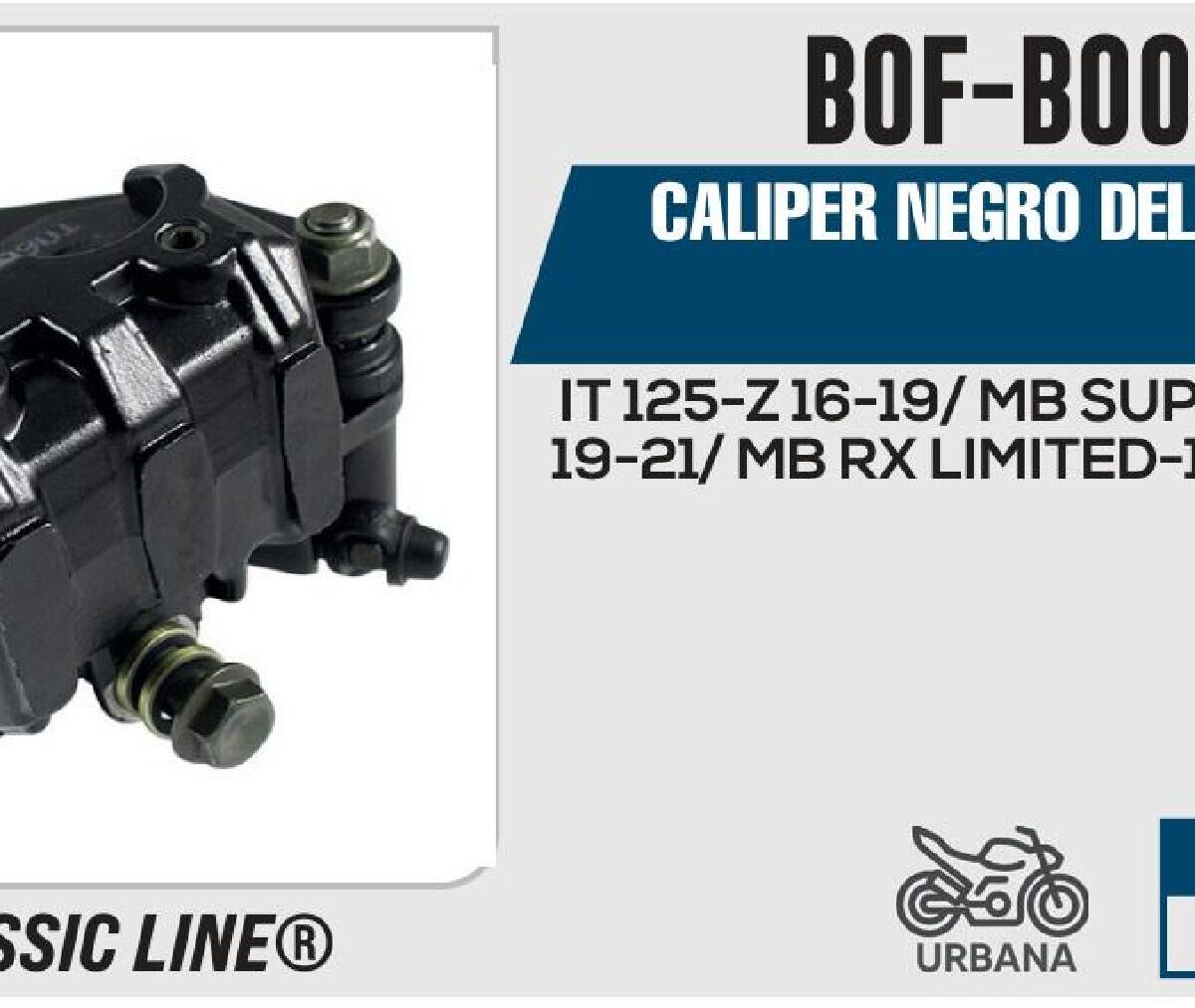 CALIPER NEGRO DELANTERO