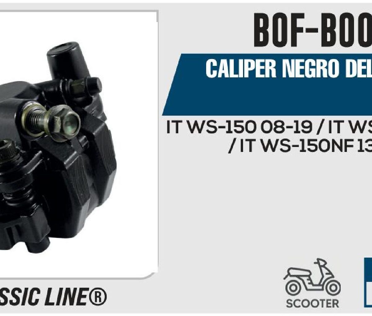 CALIPER NEGRO DELANTERO