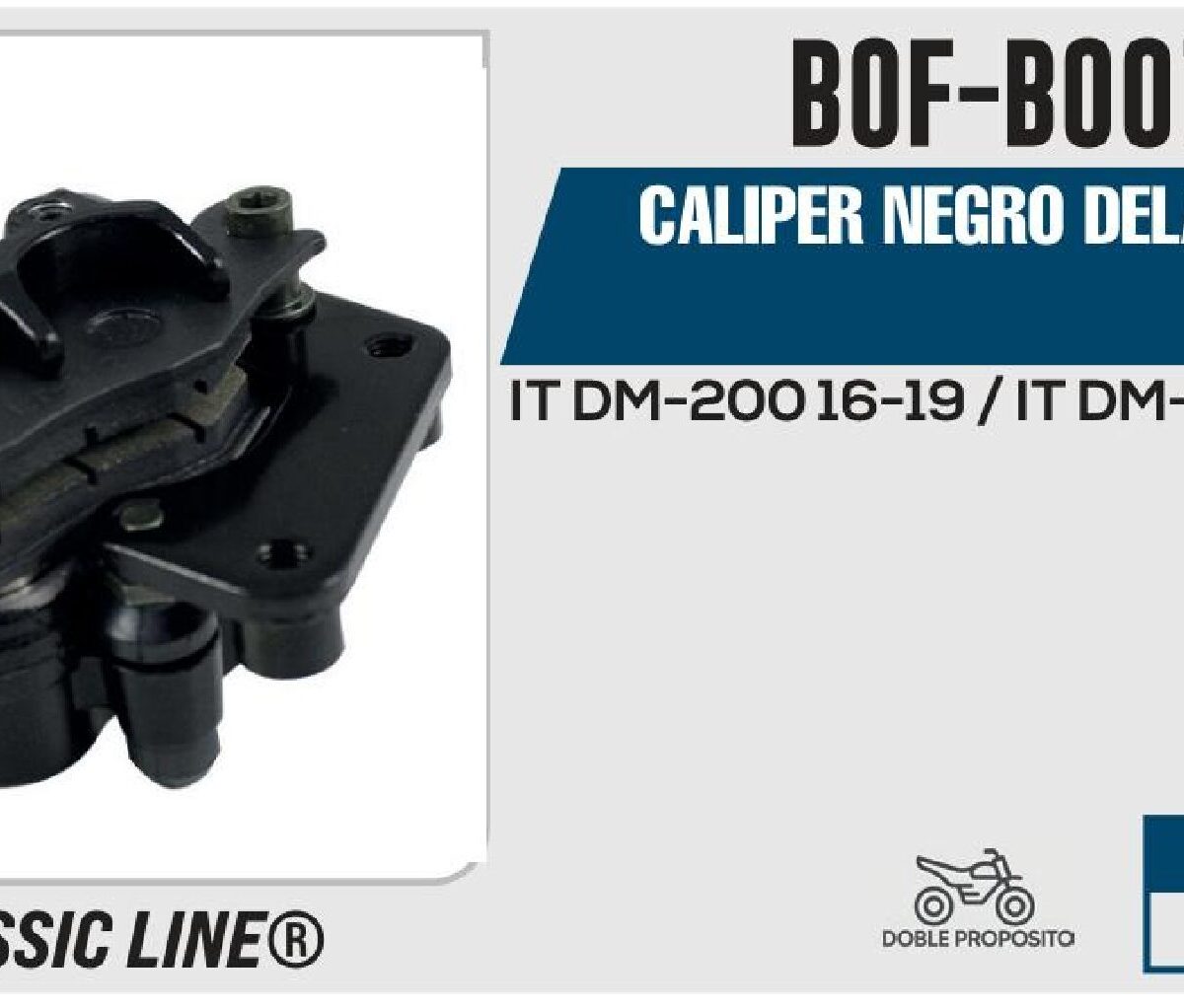 CALIPER NEGRO DELANTERO
