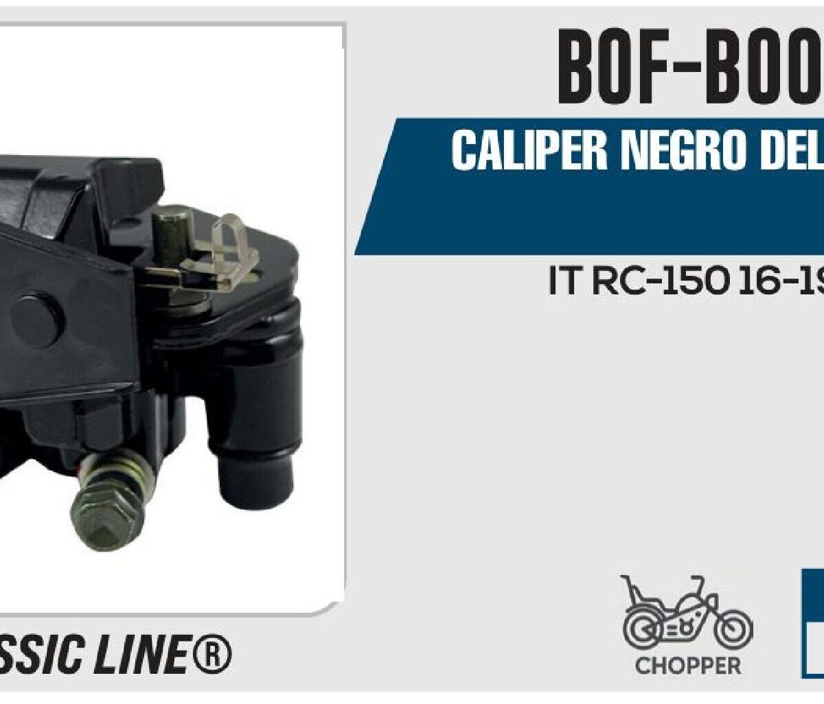 CALIPER NEGRO DELANTERO