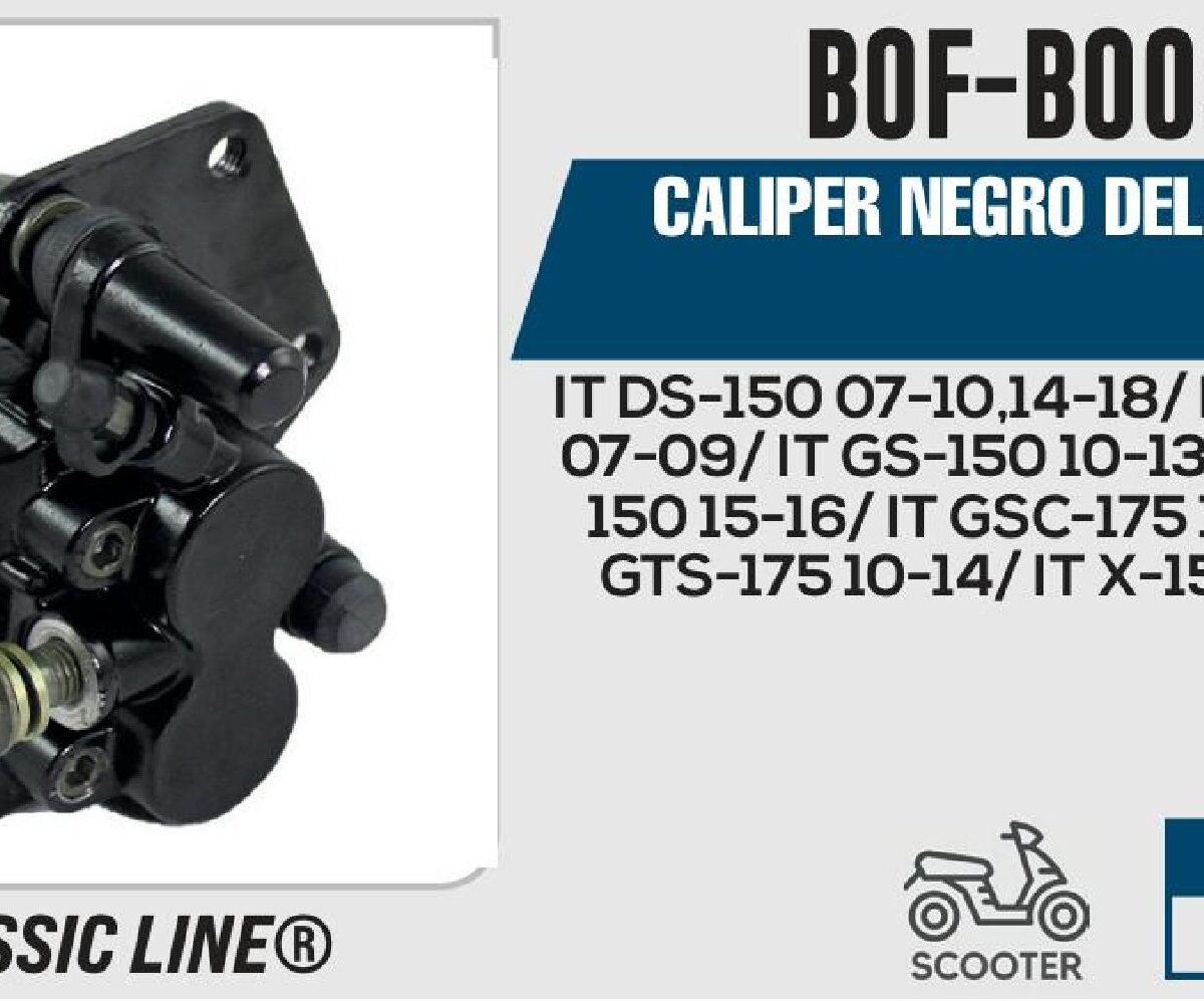 CALIPER NEGRO DELANTERO