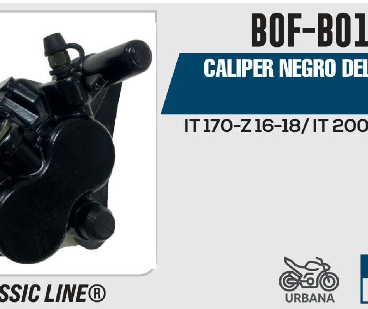 CALIPER NEGRO DELANTERO