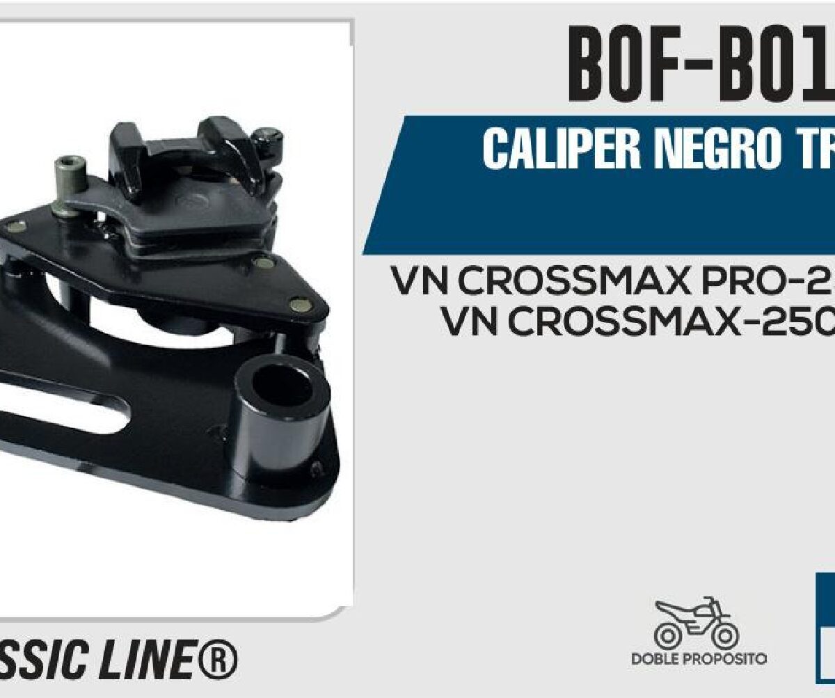 CALIPER NEGRO TRASERO